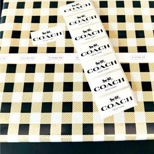 COACH stickers  50 pieces Authentic for gifts/scrapbooking/party favors